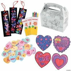 Wholesale 🔥 Valentine Fun Box of Crafts for 12 ⭐