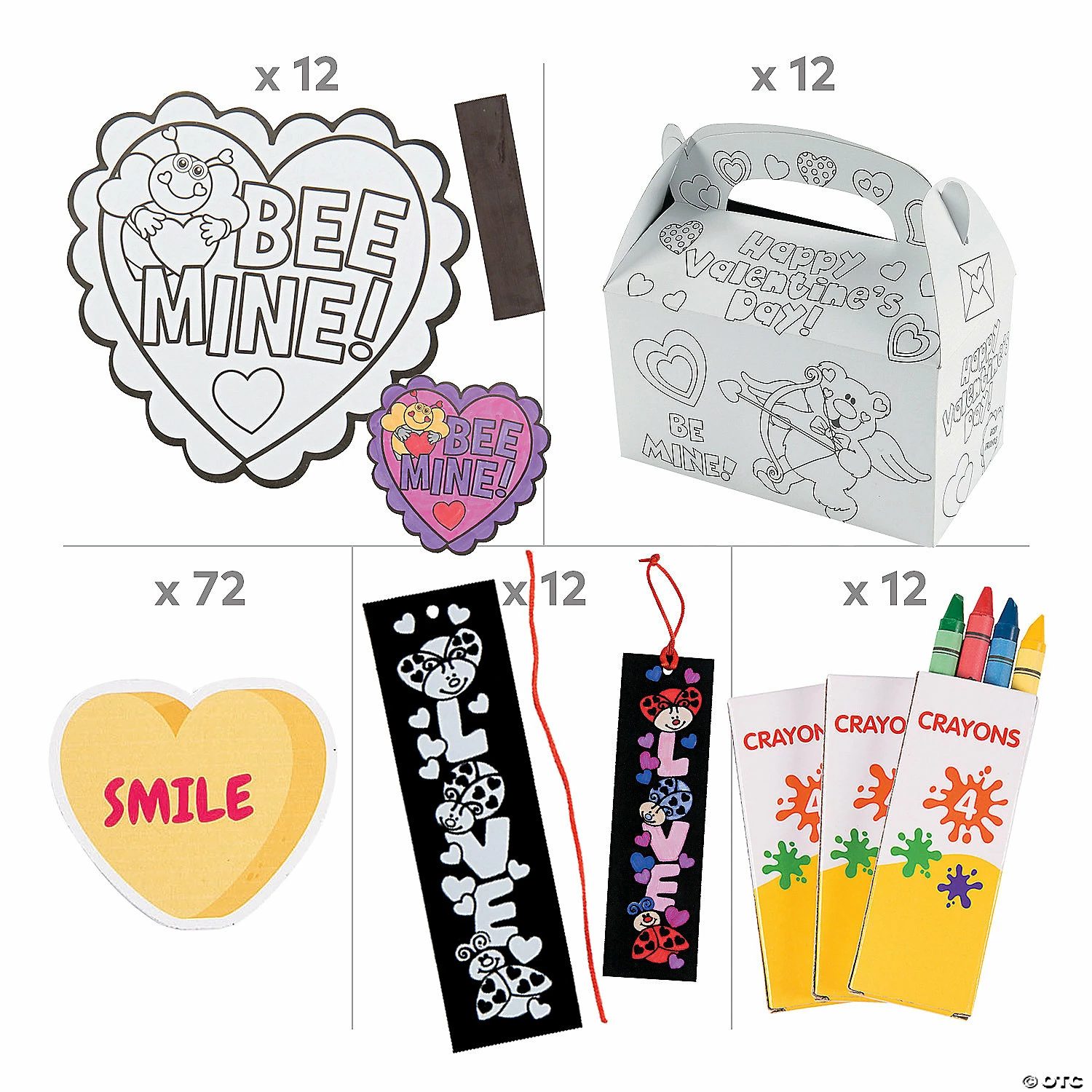 Wholesale 🔥 Valentine Fun Box of Crafts for 12 ⭐ - Image 2