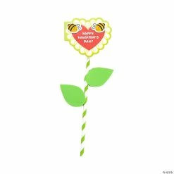 Brand new ๐ Valentine Heart Flower Card Craft Kit - Makes 12 โจ