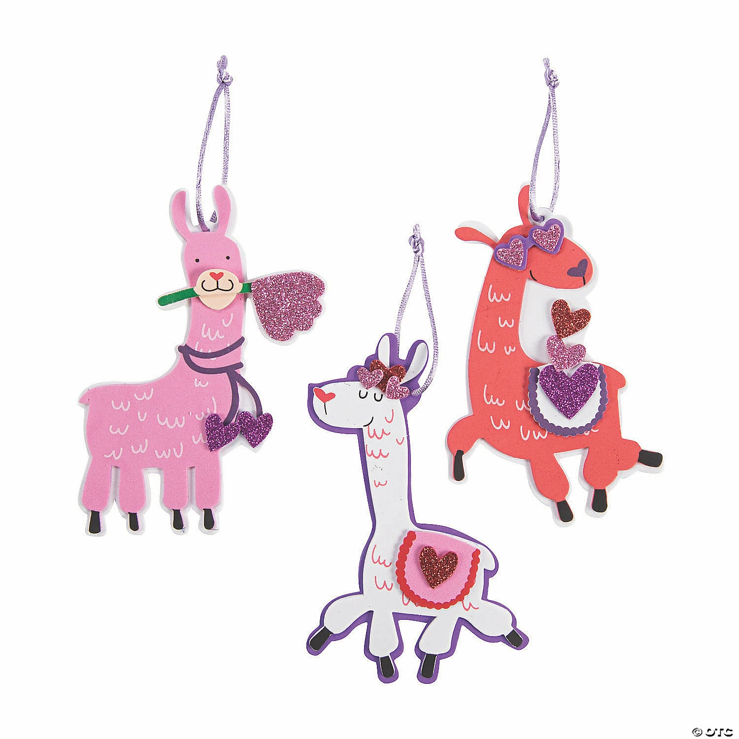 Flash Sale ๐ Valentine Llama Ornament Craft Kit - Makes 12 โค๏ธ