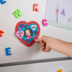 Brand new ๐คฉ Valentine Picture Frame Magnet Craft KIt - Makes 12 ๐