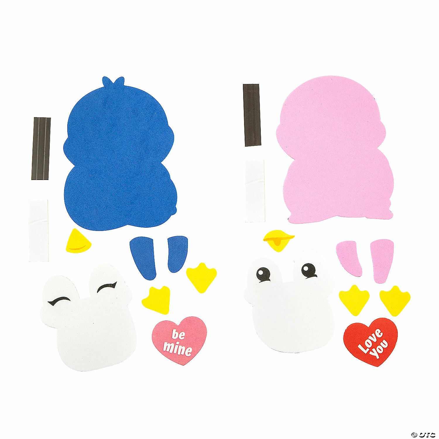 Best deal 🌟 Valentine’s Day Heart Penguin Magnet Craft Kit - Makes 12 😀 - Image 2