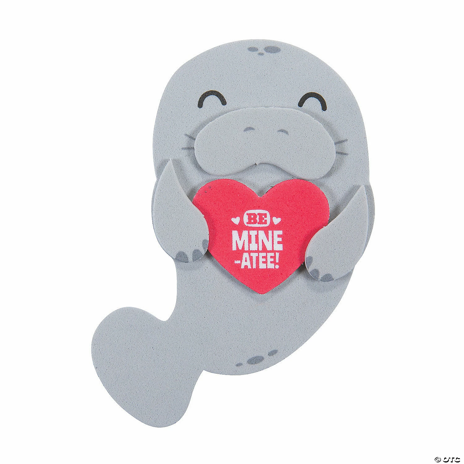 Wholesale 🔥 Valentine’s Day Manatee Magnet Craft Kit - Makes 12 🌟