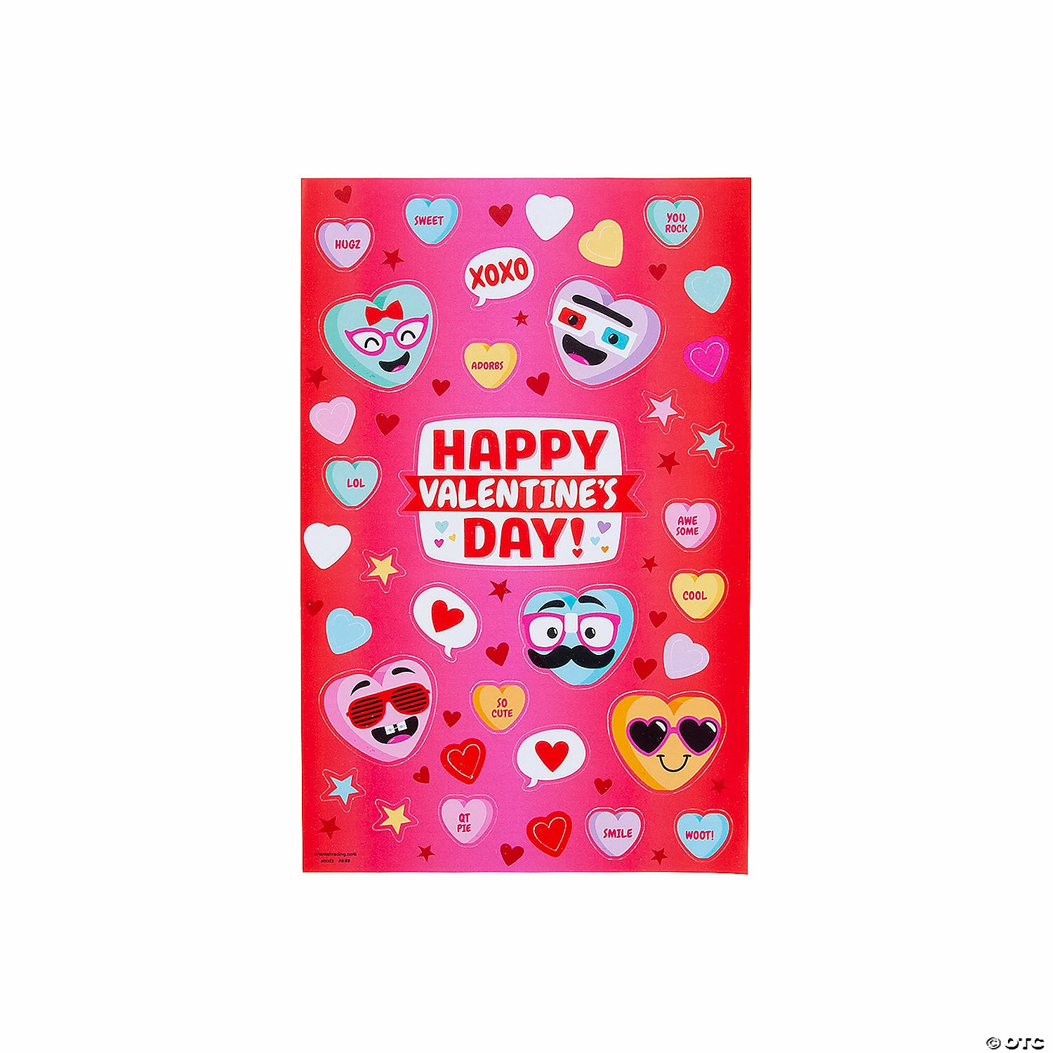 Best deal 🎁 Valentine's Day Doorknob Hanger Sticker Scenes - 12 Pc. 👏 - Image 3