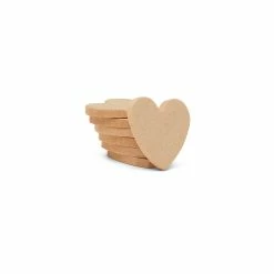 Cheapest ๐งจ Woodpeckers Crafts, DIY Unfinished Wood 1" Heart Cutout, Pack of 200 ๐
