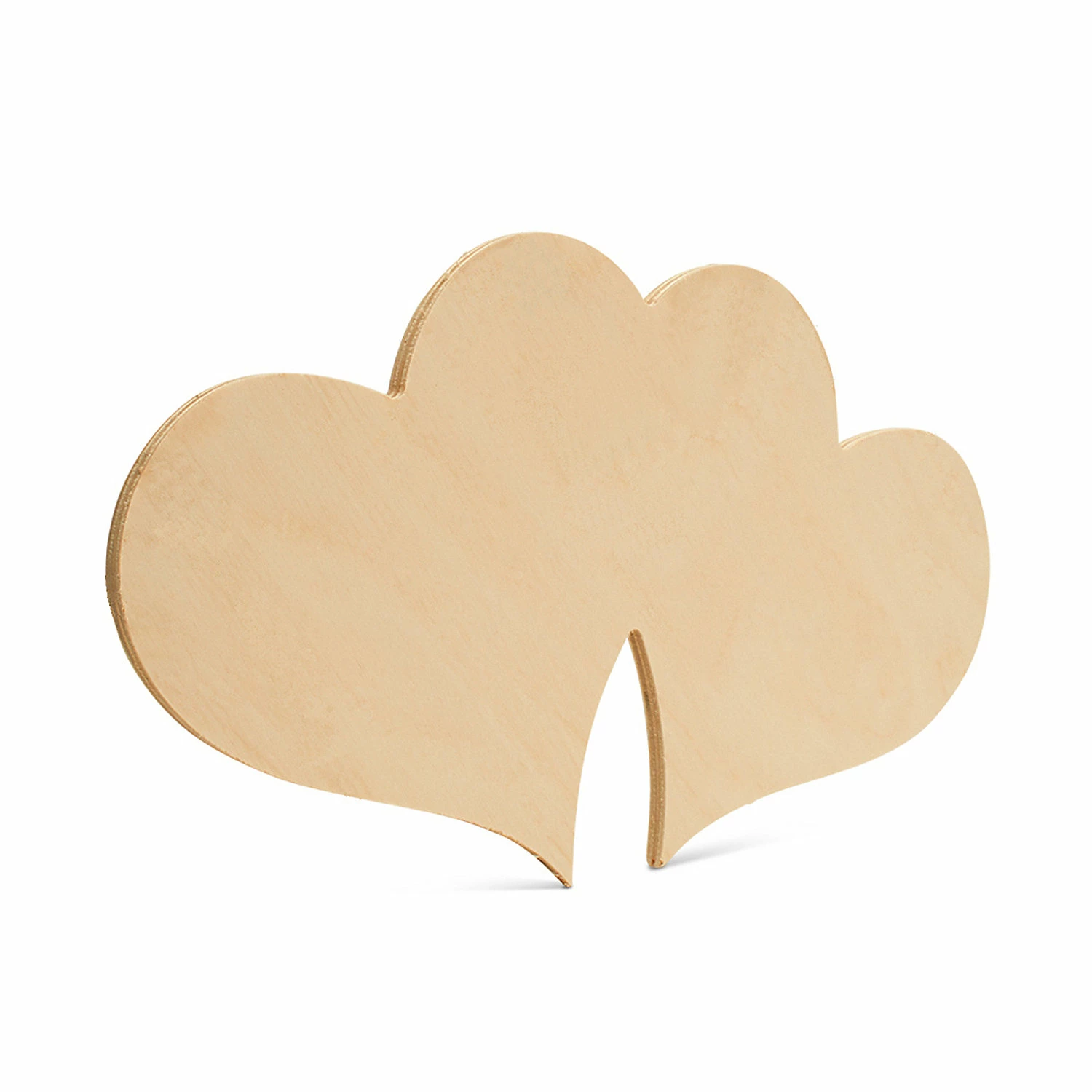 Coupon π Woodpeckers Crafts, DIY Unfinished Wood 12" Double Heart Cutout, Pack of 6 π - Image 2